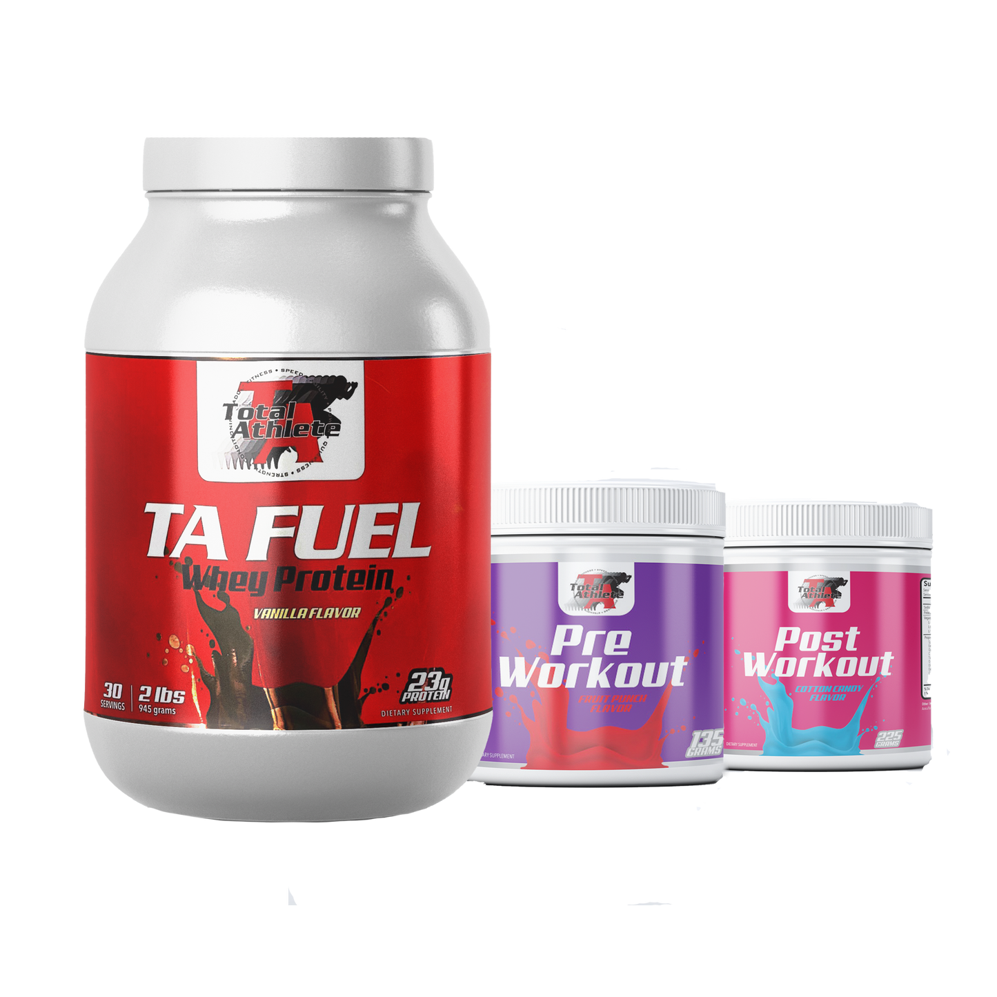 Vanilla w/t Fruit Punch & Cotton Candy Bundle Deal