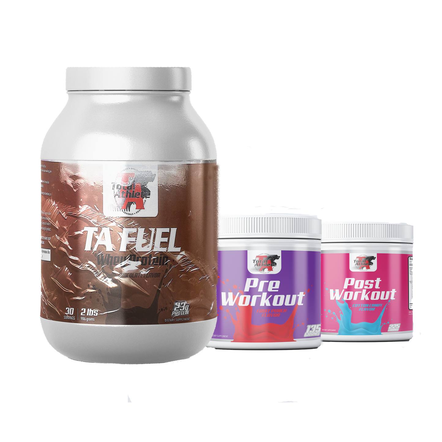 Chocolate w/t Fruit Punch & Cotton Candy Bundle Deal